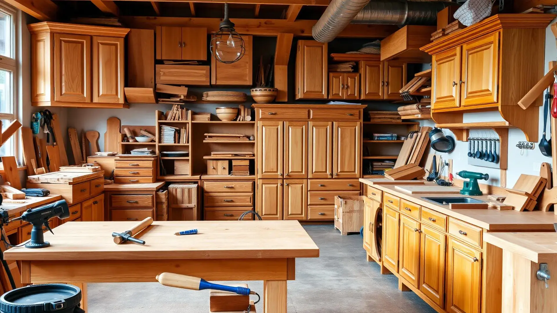Atelier de menuiserie artisanale
